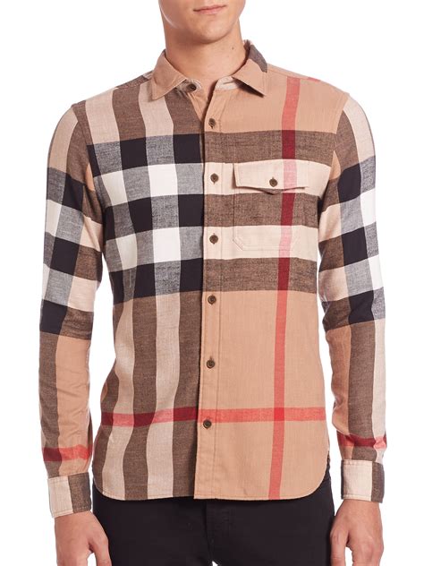 men burberry shirt sale|burberry men's clothes clearance gilt.